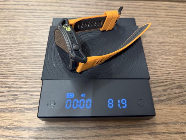 enduro 3 with quickfit 26mm bands weight