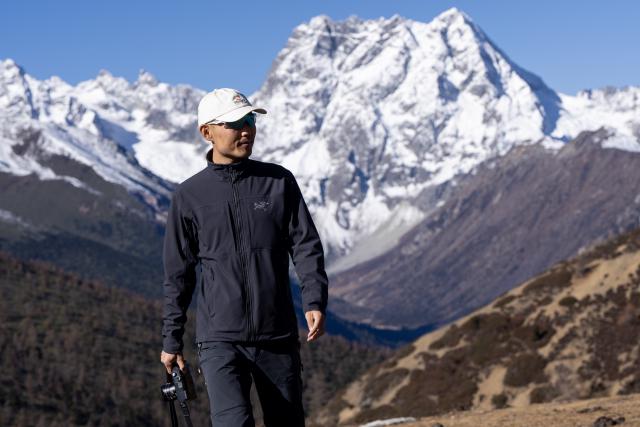 Me at the White Horse Snow Mountain