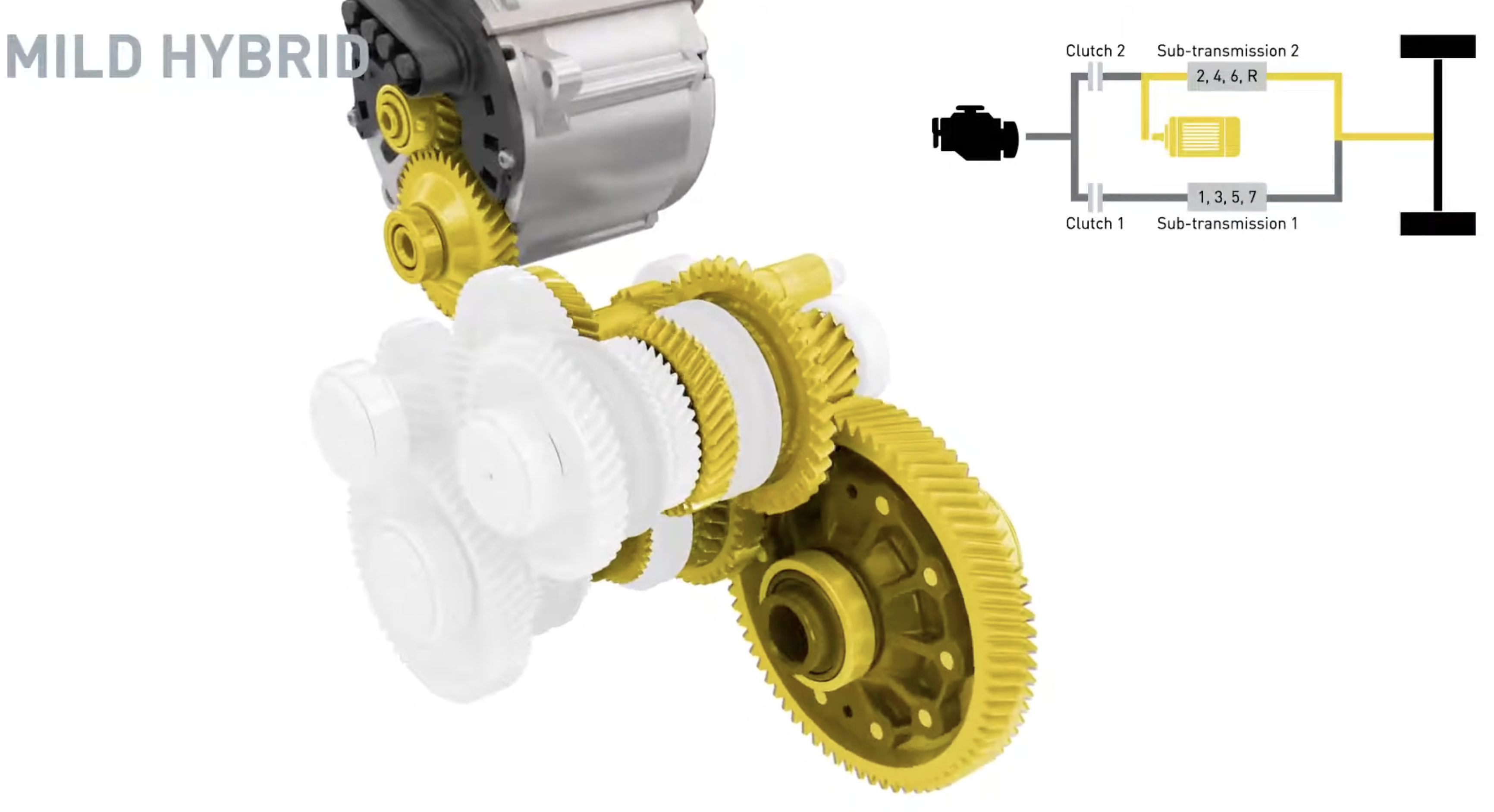 7HDT300 pure electric drive